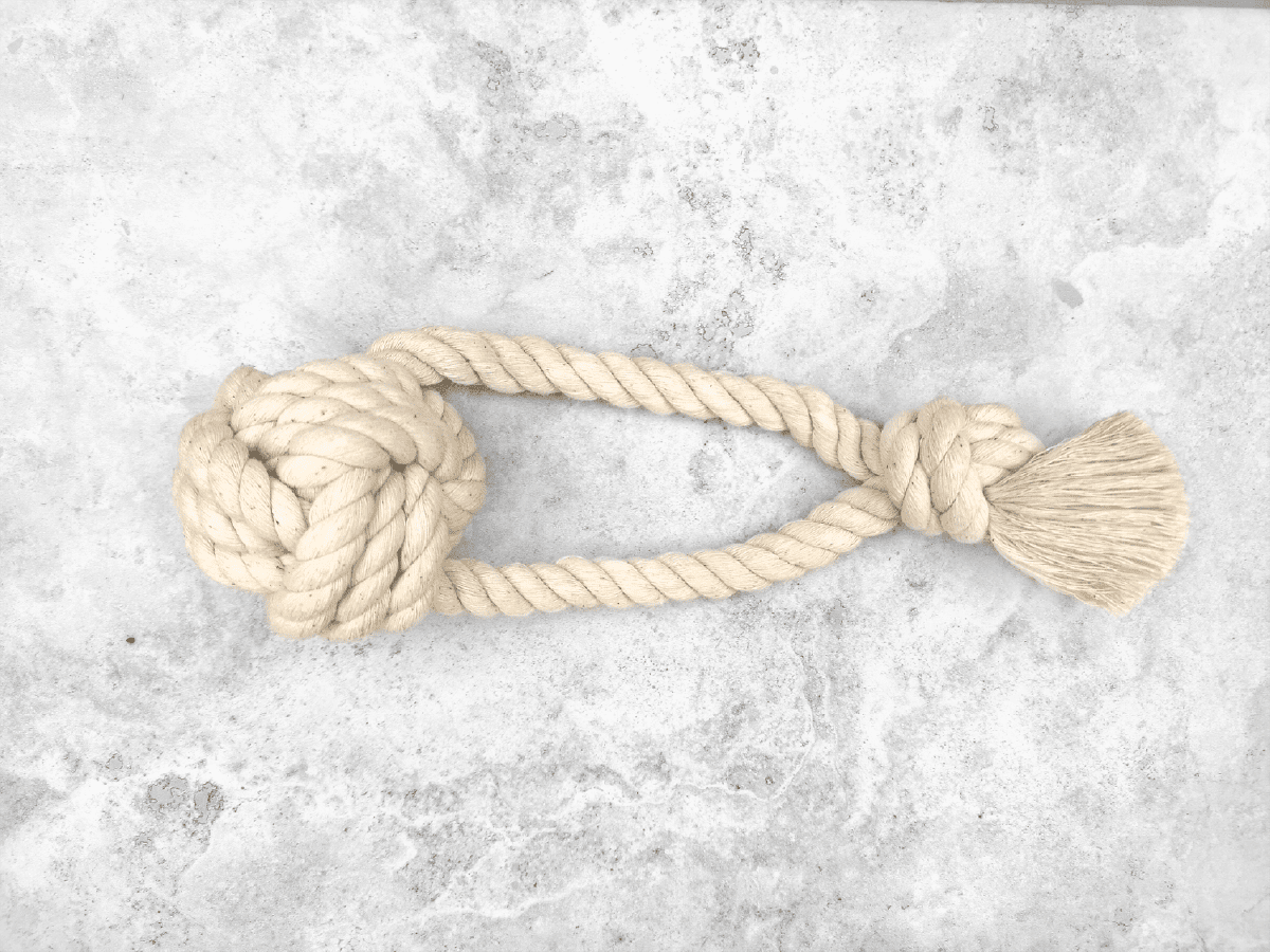 Eco Ball Rope Dog Toy