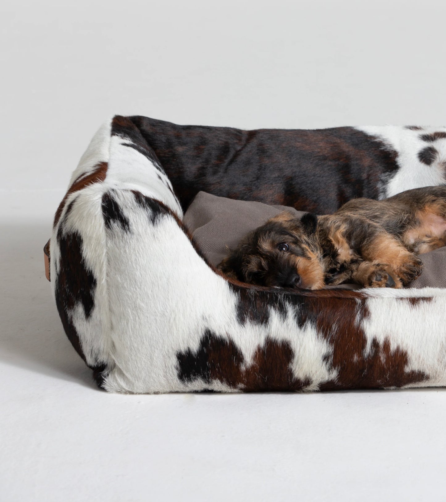 HENRI Cowhide Dog Bed