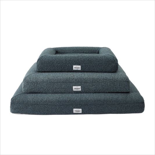 Boucle Bed Navy
