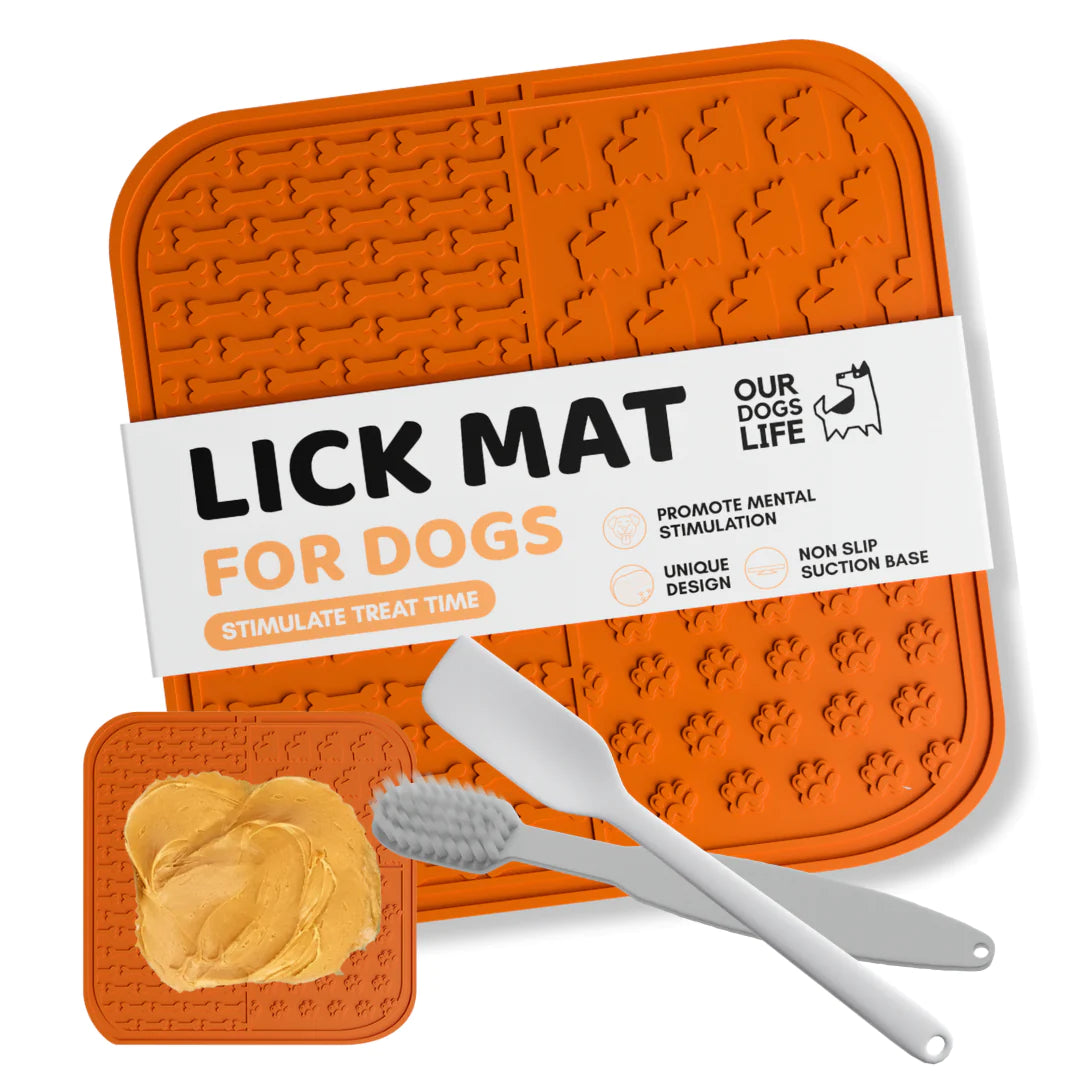 Lickmat and Spreader Brush