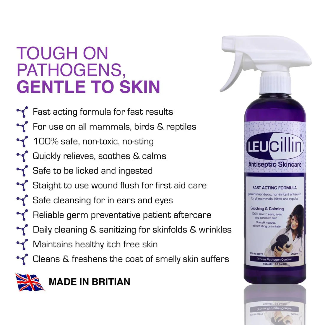 Leucillin spray pets at home hotsell