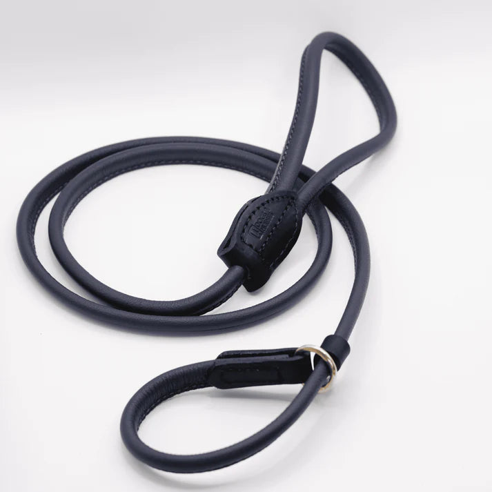 Rolled Leather Slip Lead