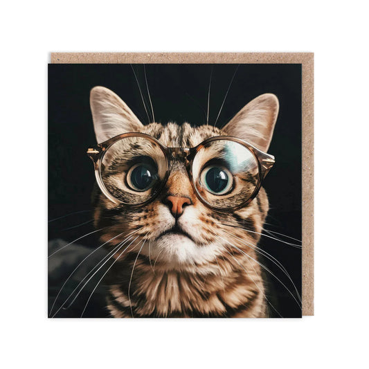 Cat Glasses Card