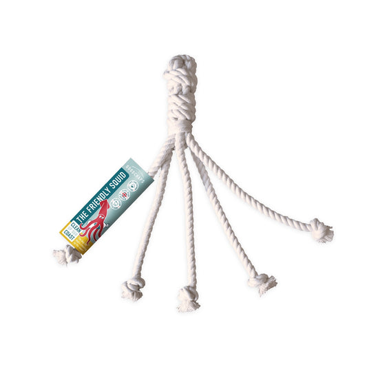 Friendly Squid Rope Toy
